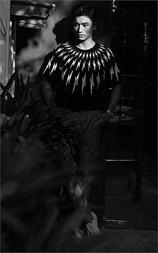 Theo học ngành Tài chính ngân hàng, nhưng Tiến Thịnh lại đam mê làm mẫu ảnh 