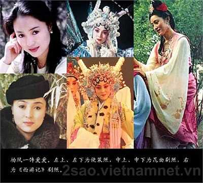 Ái Ái - Dương Phượng Nhất: Dương Phượng Nhất từng là trụ cột của Viện Côn kịch phương Bắc, chủ nhân giải Hoa Mai và trở thành giám đốc Viện Côn kịch phương Bắc. Vai diễn trong Tây Du Ký có lẽ là bộ phim truyền hình hiếm hoi mà Phượng Nhất từng tham gia.