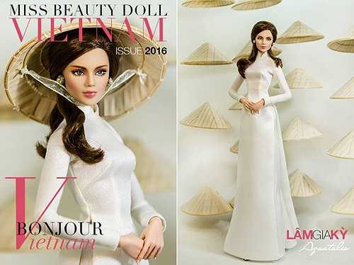 Được biết, ngoài vòng thi chụp ảnh với áo dài, nón lá, Miss Beauty Doll Vietnam cũng có đầy đủ các phần thi như: Áo tắm, váy dạ hội, thi ứng xử… 