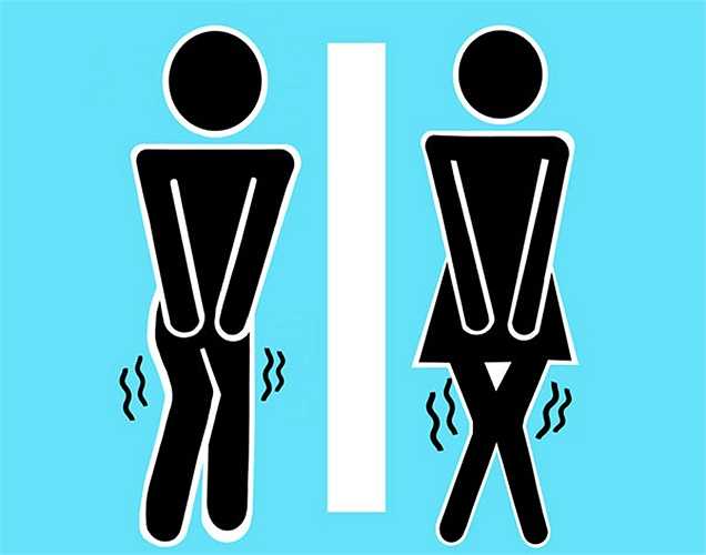 Nhịn tiểu: Giữ lại nước tiểu trong bàng quang là không tốt. Nếu bạn nhịn tiểu thường xuyên, có thể làm tăng áp lực nước tiểu trong thận và dẫn đến suy thận.