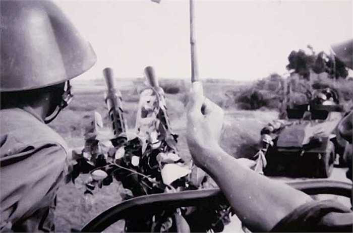 Tiểu đoàn 1 phòng không tự hành AM bảo vệ tên lửa ra quân đánh thắng trận đầu. (Nguồn: Kiến Thức)