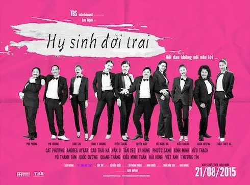 Hy sinh đời trai poster 2