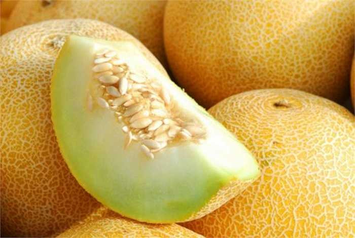 Xem xét kỹ vỏ dưa, không nên mua những trái dưa có vết thâm hay những đốm màu khác lạ vì đó là những chỗ hỏng, có thể đã lan vào phần ruột. 