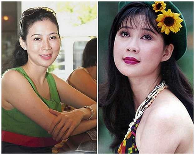 Cận kề tuổi 45, nhan sắc Diễm Hương tuy không còn rạng rỡ như trước nhưng ở chị vẫn toát lên vẻ nhẹ nhàng, viên mãn.