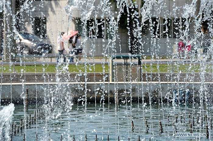 Nhiệt độ ở khu tự trị Ninh Hạ những ngày gần đây lên đến 35 độ C, nền nhiệt cao so với khu vực này