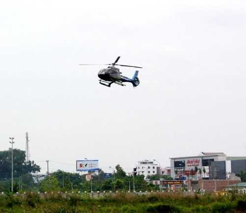 Binh đoàn 18 đưa trực thăng chuyên dụng bay phục vụ du lịch