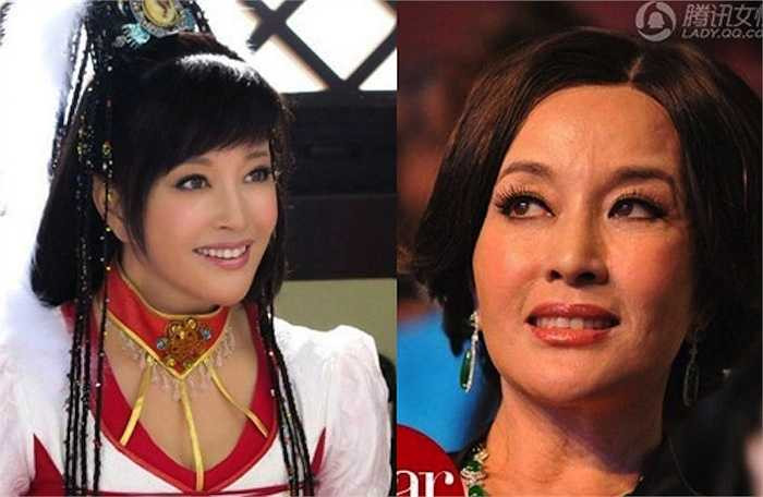 Những hình ảnh thật cho thật Lưu Hiểu Khánh có vẻ đẹp nhuốm màu thời gian