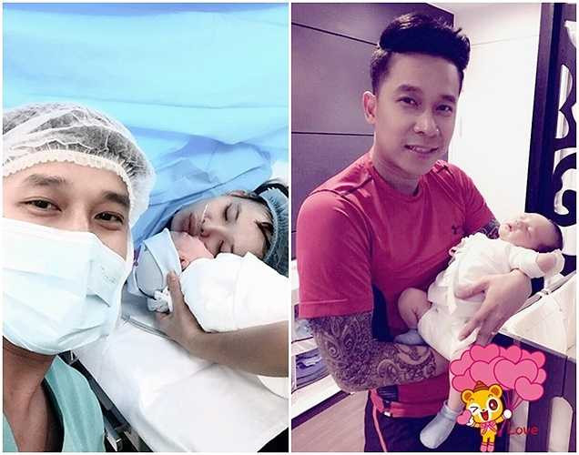 Đêm 10/7, Lê Hoàng lên chức bố. Con trai của Lê Hoàng có tên thân mật ở nhà là bé Chip.(Bài: Vũ Khanh, Ảnh: tổng hợp)