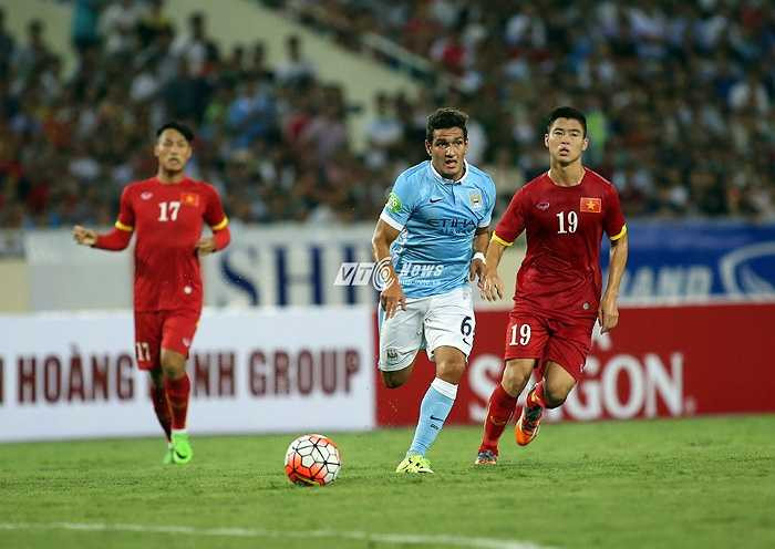 Marcos Lopez, tiền vệ 19 tuổi, được Pellegrini cất nhắc lên đội 1 mùa giải này. (Ảnh: Phạm Thành)