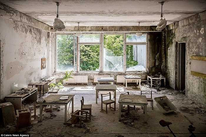 Ít người dám đặt chân đến khu vực này vì mức độ phóng xạ cao