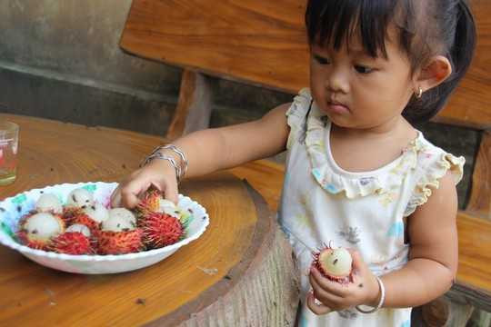 Cả làng không dám cười vì sợ ruồi bay vào bụng