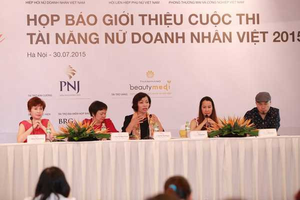 Tài năng nữ doanh nhân Việt 2015