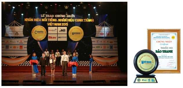 Thuốc ho Bảo Thanh – Nhãn hiệu nổi tiếng Việt Nam 2015