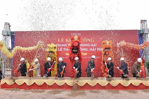 Lễ khởi công TTTM Vincom Lê Thánh Tông - Hải Phòng