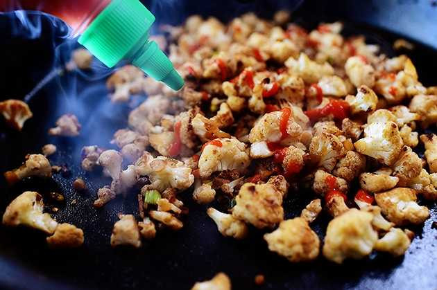 cách làm bông cải chiên giòn xào