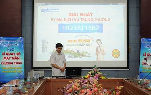 Mã số khách hàng nhận giải nhất của chương trình