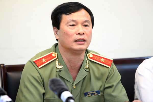 Thiếu tướng, PGS.TS Bùi Minh Giám, Cục trưởng Cục đào tạo, Bộ Công an.(Ảnh: CAND)