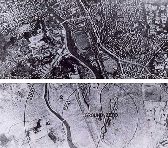 Thành phố Nagasaki bị san phẳng trong chốc lát