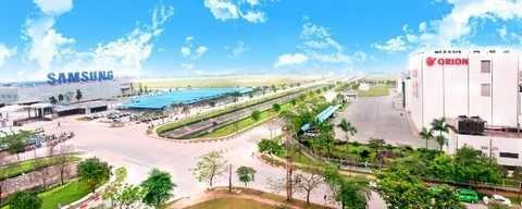 Nhà máy Samsung tại KCN Yên Phong Nhà máy Samsung tại KCN Yên Phong