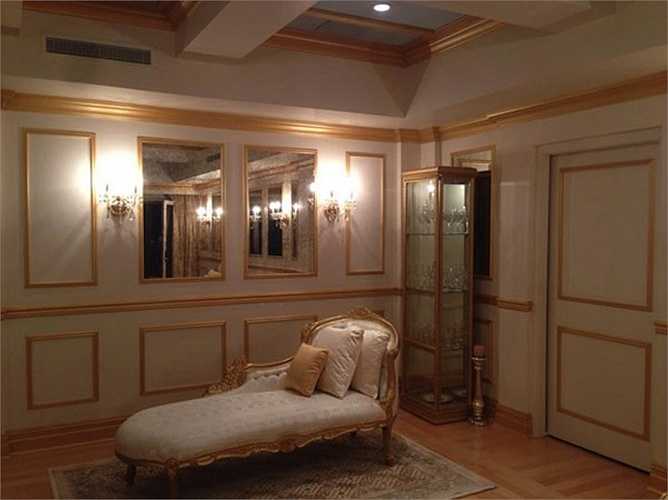 Chốn đi về được trang trí theo phong cách thượng lưu.