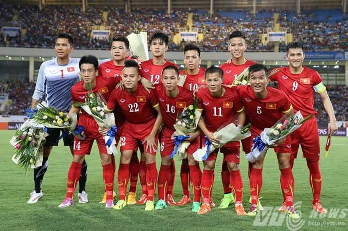 ĐT Việt Nam tiếp tục tụt 10 bậc tại bảng xếp hạng FIFA