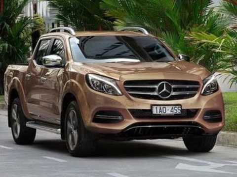Xe bán tải Mercedes-Benz GLT lộ diện