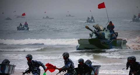 Hải quân Nga - Trung Quốc tập trận chung trên biển