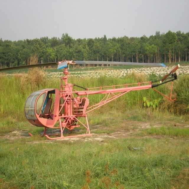 Chiếc máy bay trực thăng tự chế gây tiếng vang của ông Hải