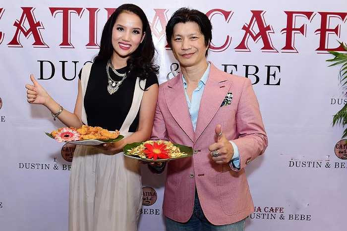 Ngoài niềm đam mê điện ảnh thì cặp đôi Dustin Nguyễn và Bebe Phạm còn đam mê ẩm thực Việt Nam, nên cả hai đã quyết định mở cửa hàng kinh doanh cafe.