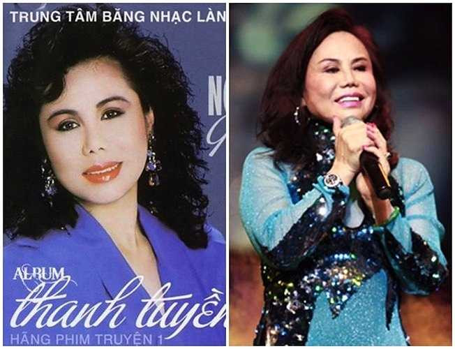 Khán giả vẫn có thể dễ dàng nhận ra một Thanh Tuyền với đôi mắt đượm buồn ngày nào dù đã không còn trẻ trung. 