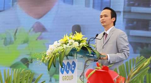 Ông Trịnh Văn Quyết, Chủ tịch HĐQT Tập đoàn FLC phát biểu khai mạc Lễ khởi công Ông Trịnh Văn Quyết, Chủ tịch HĐQT Tập đoàn FLC phát biểu khai mạc Lễ khởi công