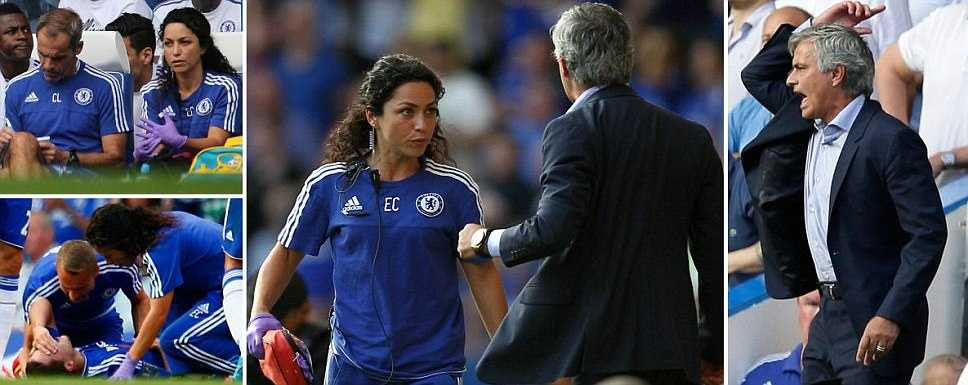 Mourinho nổi đóa với bộ phận y tế Chelsea