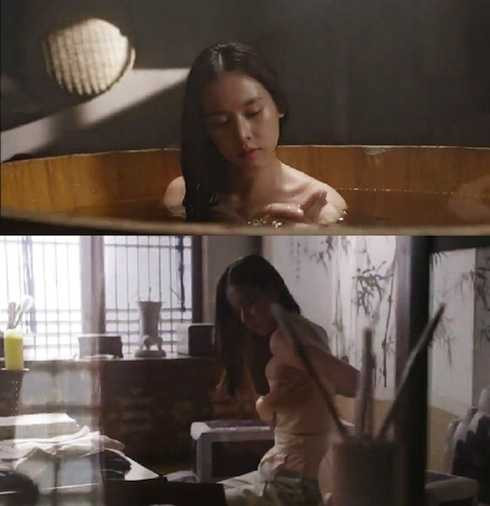 Cảnh thay đồ của nữ diễn viên Jo Yoon Hee trong The King’s Face bị khán giả phàn nàn