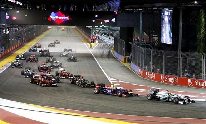 Giải đua công thức 1 của Singapore ngày nay