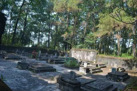 Toàn cảnh khu lăng mộ