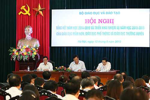 Hội nghị tổng kết năm học 2014-2015 và đề ra phương hướng năm học mới được tổ chức sáng 12/8 Hội nghị tổng kết năm học 2014-2015 và đề ra phương hướng năm học mới được tổ chức sáng 12/8