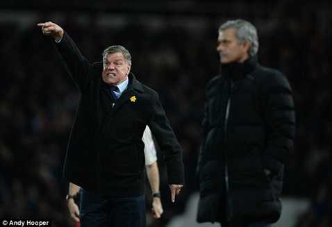 Mourinho tố West Ham của Sam Allardyce chơi bóng như thế kỷ 19