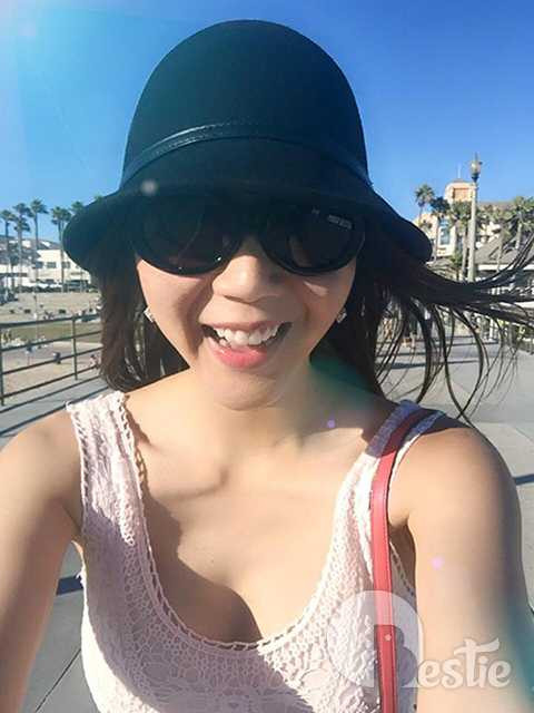 Gương mặt Ngọc Quyên đã tròn trịa và đầy đặn hơn so với lúc trước khi mang bầu.