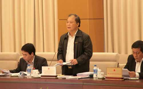 Chủ nhiệm Ủy ban pháp luật của Quốc hội Phan Trung Lý