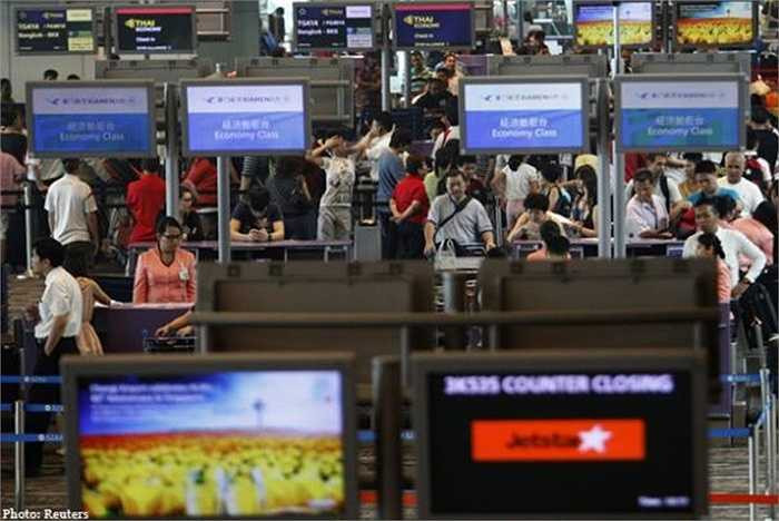 Sân bay Changi đón 66 triệu hành khách mỗi năm, con số này sẽ đạt 85 triệu khi nhà ga số 4 và nhà ga số 1 mới hoàn thành