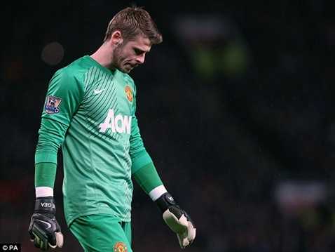 De Gea tiếp tục vắng mặt ở vòng đấu kế tiếp