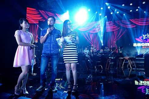 MC đêm chung kết xếp hạng sẽ là Thùy Linh - Danh Tùng - Mỹ Lan