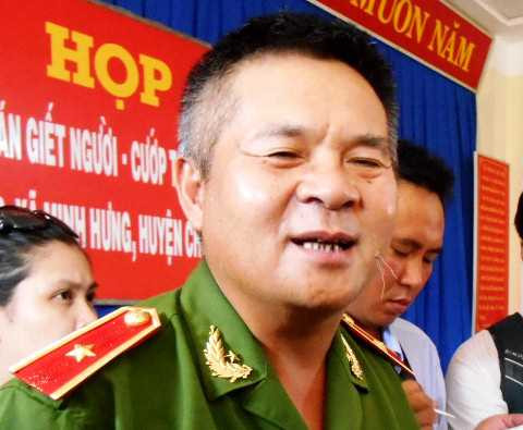 Thiếu tướng Hồ Sỹ Tiến (Ảnh: Phan Cường)