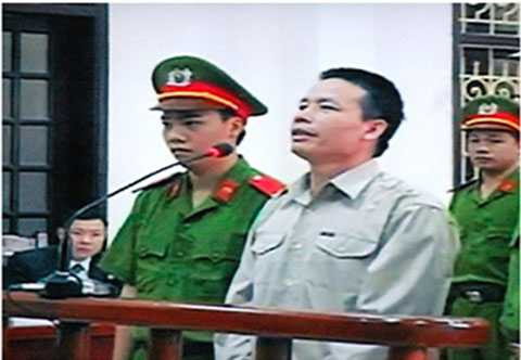 Ông Đoàn Văn Vươn tại Tòa