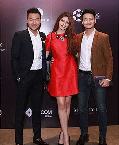 Andrea và Xuân Phúc (trái), gương mặt trẻ đầy triển vọng góp mặt trong phim.