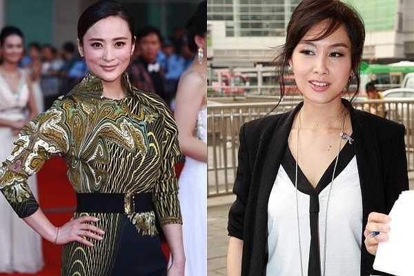 Hiện, cả hai đã ở tuổi tứ tuần, họ vẫn giữ được nét đẹp năm xưa. Một điểm trùng hợp là Chu Ân (phải) và Thủy Linh đều từ giã làng giải trí khi sự nghiệp đang thời kỳ đỉnh cao vì gia đình.