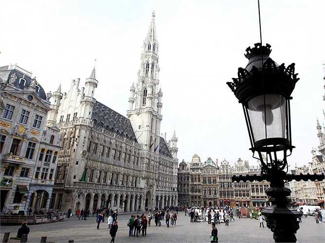 13. Brussels - Thủ đô của Bỉ và cũng là thủ phủ của nghị viện châu Âu.