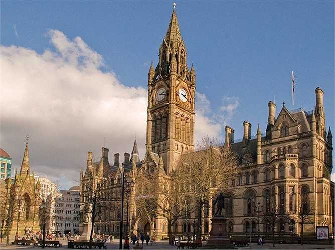 24. Manchester - London của Anh đáng tiếc lại là thành phố cuối cùng có mặt trong hạng mục những thành phố đáng sống nhất ở châu Âu, dựa trên bảng xếp hạng những thành phố sống tốt nhất trên toàn cầu.