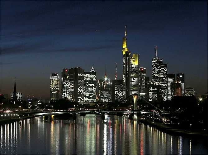 6. Frankfurt - là trung tâm tài chính của nước Đức nhưng vẫn có nhiều 'thua thiệt' hơn so với Hamburg.