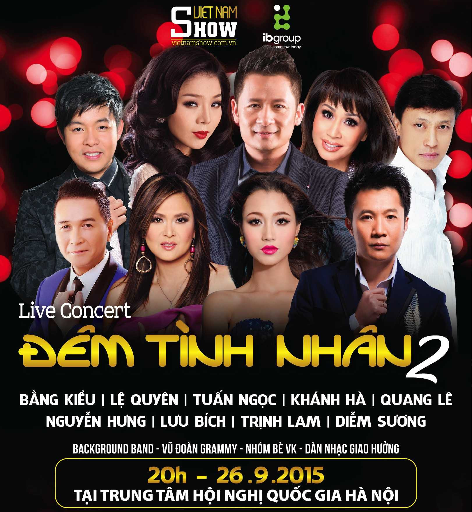 Bằng Kiều cùng hội ngộ các ca sĩ hải ngoại tại Thủ đô